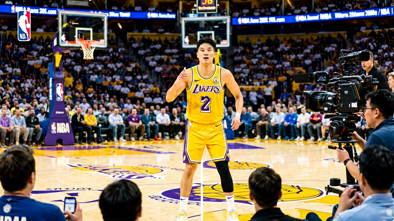 NBA常规赛湖人vs勇士篮球比赛直播